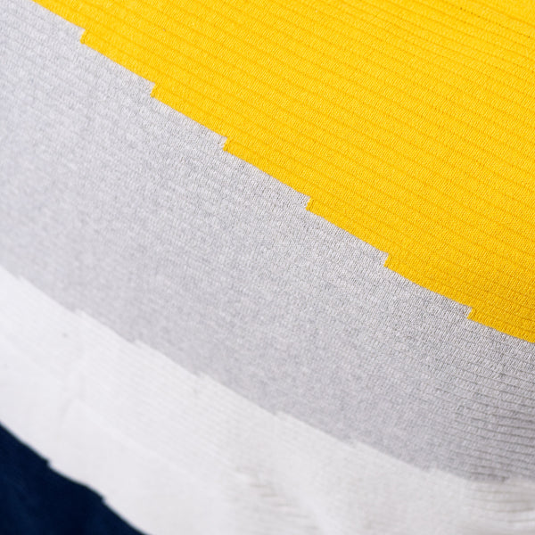Fodera per Cuscino Gigante 70 x 70cm - Lavorato a Maglia Blocco di Colore Multi Fabric Close-up Image
