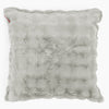 Fodera per Cuscino Gigante 70 x 70cm - Pelliccia Sintetica a Bolle Verde Salvia 01
