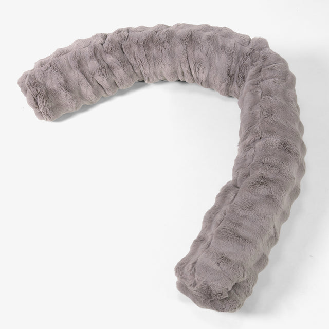 Cuscino Gigante Del Collo XL - Pelliccia Sintetica a Bolle Visone 01