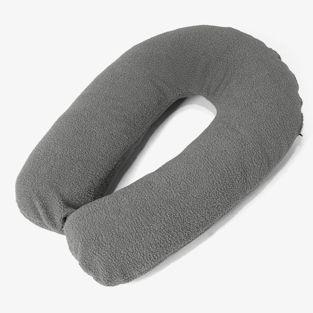 Cuscino Hug - Bouclé Grigio 01