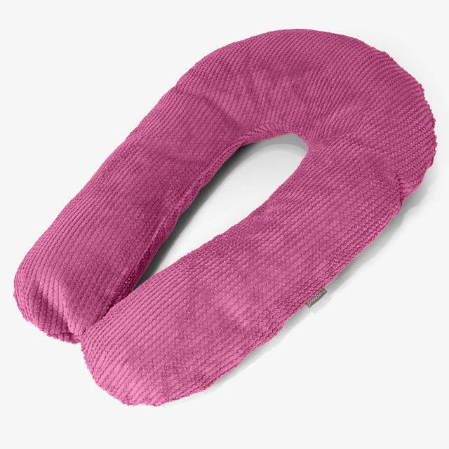Cuscino Hug - Pompon Rosa 01
