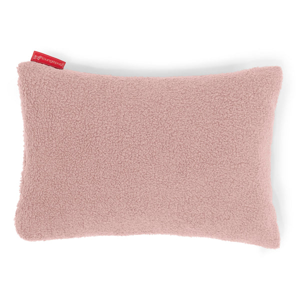 Fodera per Cuscino Rettangolare 35 x 50cm - Bouclé Rosa1