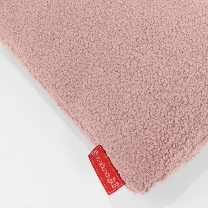 Fodera per Cuscino Rettangolare 35 x 50cm - Bouclé Rosa2