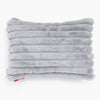 Fodera per Cuscino Rettangolare 35 x 50cm - Velluto Felpato Ultra Morbido Azzurro Uovo di Anatra1