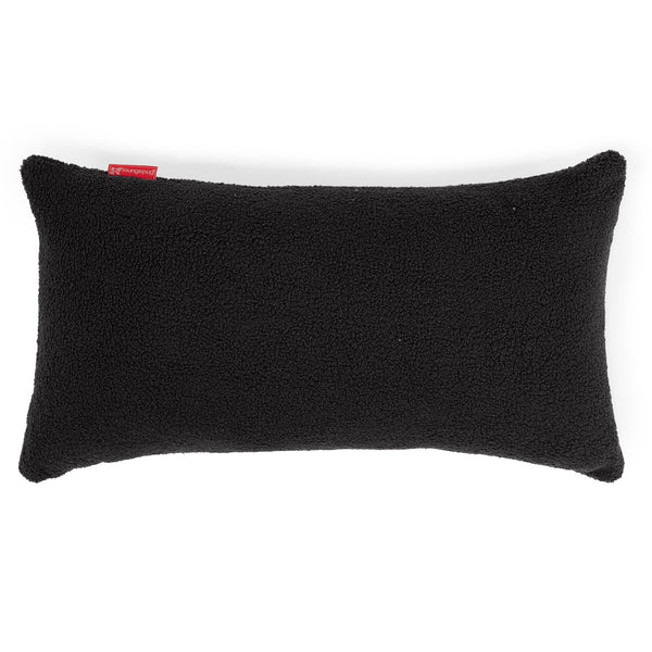 Fodera per Cuscino Rettangolare Gigante 40 x 70cm - Bouclé Grafite1