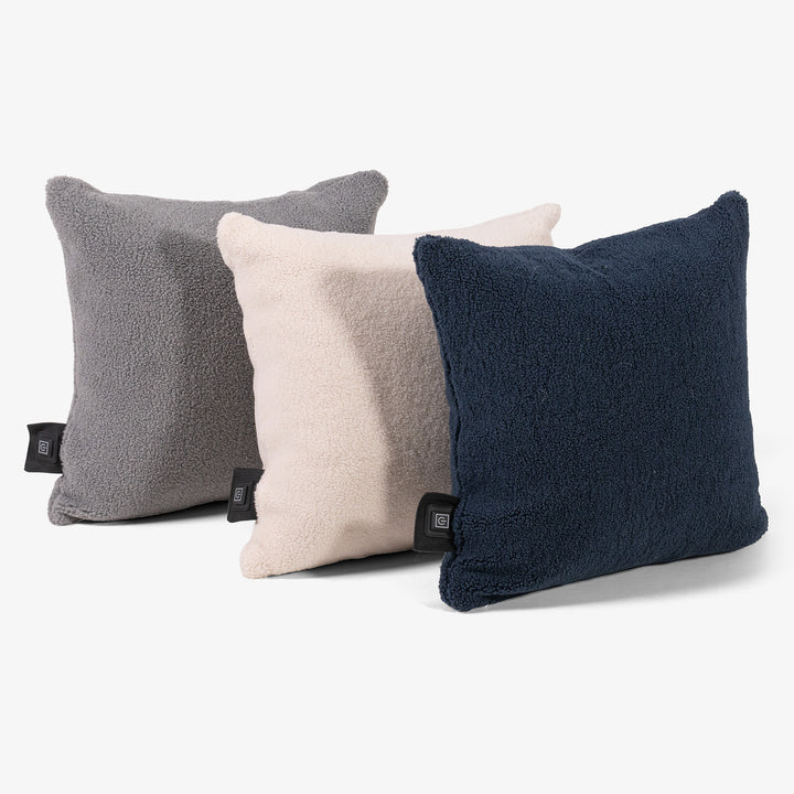 Cuscino Riscaldante 45 x 45cm - Sherpa Grigio 04