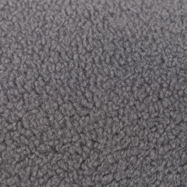 Cuscino Riscaldante 45 x 45cm - Sherpa Grigio Fabric Close-up Image