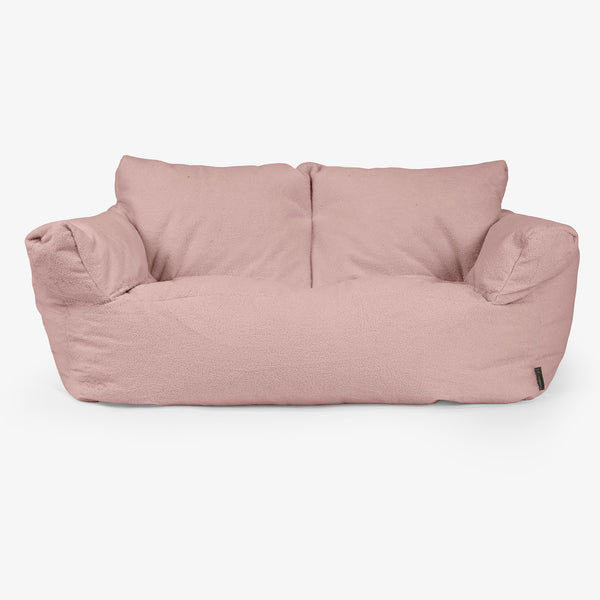Divano a Sacco Josephine - Bouclé Rosa 01