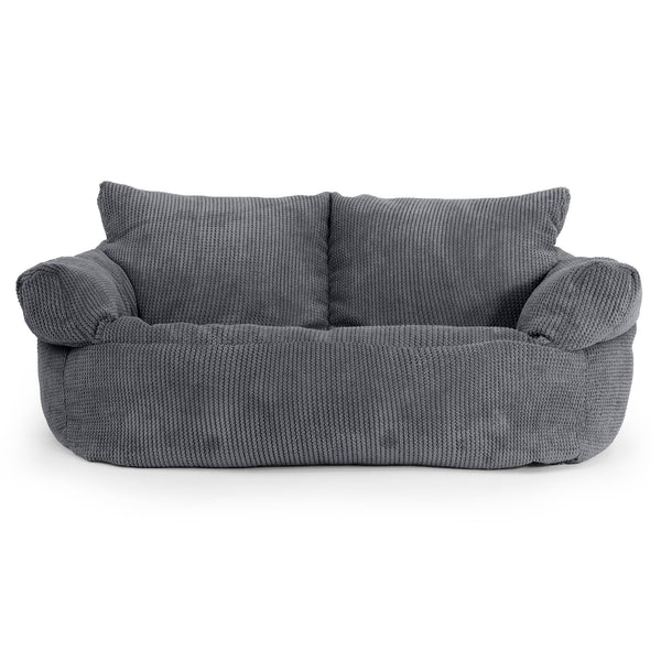 Divano a Sacco Josephine - Pompon Nero 01