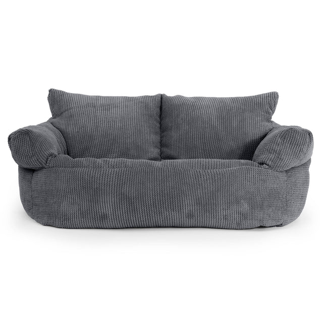 Divano a Sacco Josephine - Pompon Nero 01