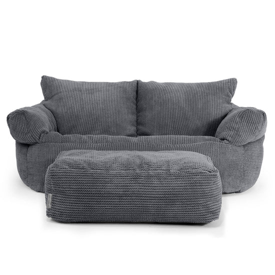 Divano a Sacco Josephine - Pompon Nero 02
