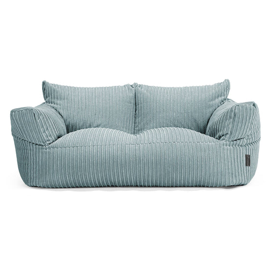 Divano a Sacco Josephine - Velluto a Coste Verde Menta 02