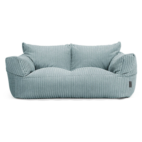 Divano a Sacco Josephine - Velluto a Coste Verde Menta 02