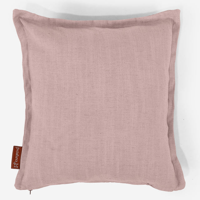 Fodera per Cuscino 47 x 47cm - Effetto Lino Rosa 01