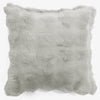 Fodera per Cuscino 47 x 47cm - Pelliccia Sintetica a Bolle Verde Salvia 01