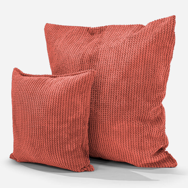 Fodera per Cuscino 47 x 47cm - Pompon Arancione Zucca 02
