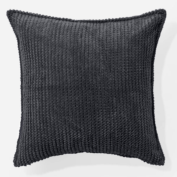 Fodera per Cuscino 47 x 47cm - Pompon Nero 01