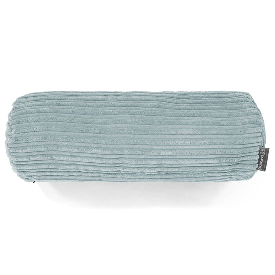 Fodera per Cuscino a Rullo 20 x 55cm - Velluto a Coste Verde Menta 02
