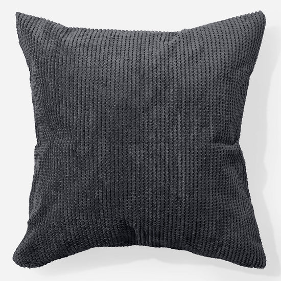 Fodera per Cuscino Gigante 70 x 70cm - Pompon Nero 01