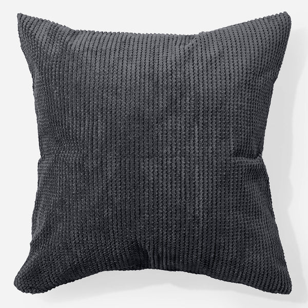Fodera per Cuscino Gigante 70 x 70cm - Pompon Nero 01