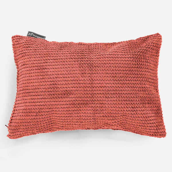 Fodera per Cuscino Rettangolare 35 x 50cm - Pompon Arancione Zucca 01