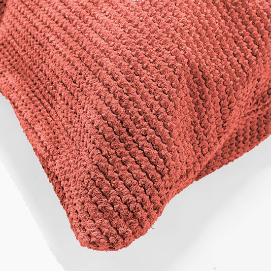 Fodera per Cuscino Rettangolare 35 x 50cm - Pompon Arancione Zucca 02