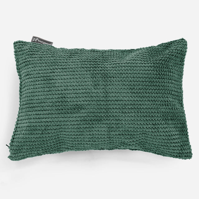 Fodera per Cuscino Rettangolare 35 x 50cm - Pompon Verde Muschio 01