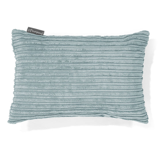 Fodera per Cuscino Rettangolare 35 x 50cm - Velluto a Coste Verde Menta 01