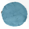 Fodera per Cuscino Rotondo 50cm - Pompon Egeo Blu 01