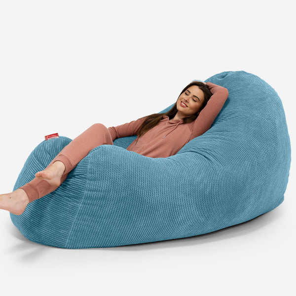 Pouf Divano Gigante Copertura di Ricambio - Pompon 01