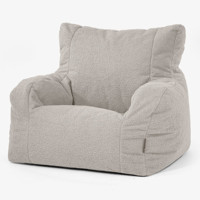 Josephine Poltrona Sacco,  Pouf - Bouclé Avorio 01