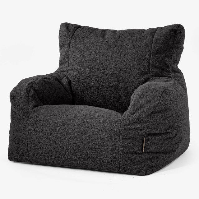Josephine Poltrona Sacco,  Pouf - Bouclé Grafite 01