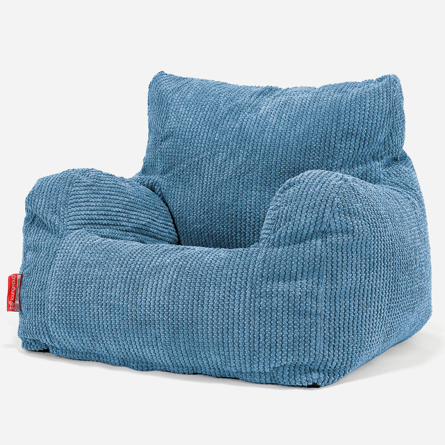 Josephine Poltrona Sacco, Pouf - Pompon Cielo 01