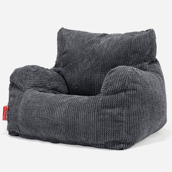 Josephine Poltrona Sacco, Pouf - Pompon Nero 01