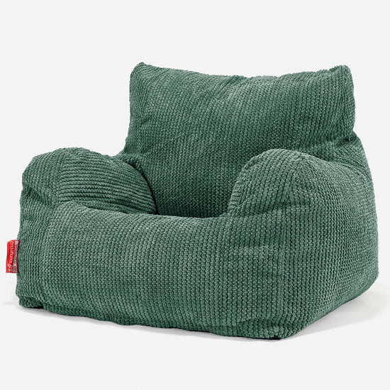 Josephine Poltrona Sacco, Pouf - Pompon Verde Muschio 01