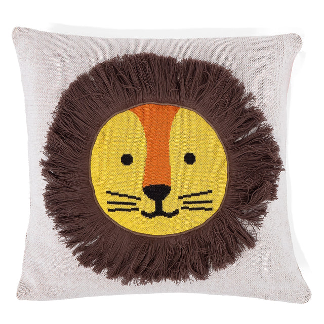 Fodera per Cuscino 47 x 47cm - Lavorato a Maglia Leone 01