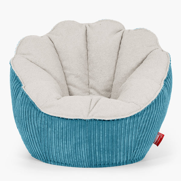 Sedia Pouf Sacco Natalia Sacco Copertura di Ricambio - Bouclé & Velluto 01