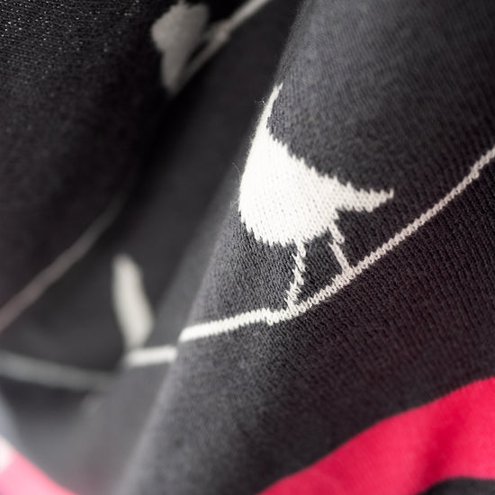 Coperta / Plaid - Lavorato a Maglia Bird 05
