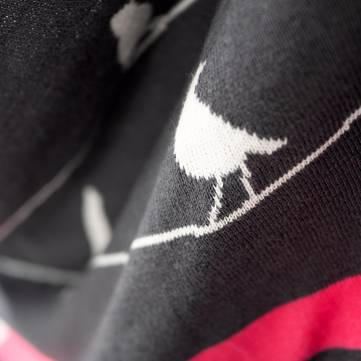 Coperta / Plaid - Lavorato a Maglia Bird 05