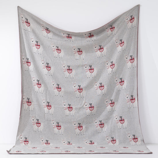 Coperta / Plaid - Lavorato a Maglia Lama 01