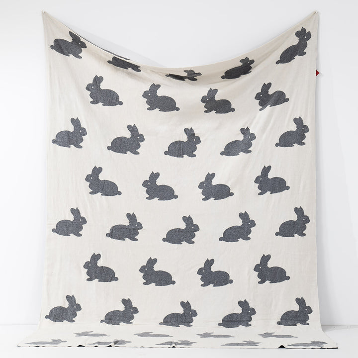 Coperta / Plaid - Lavorato a Maglia Rabbit 02