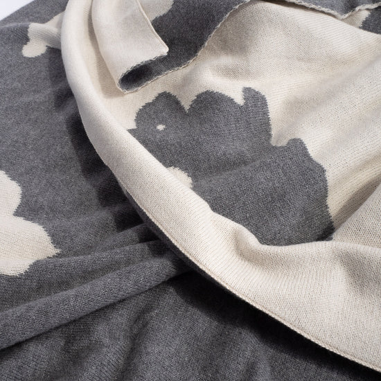 Coperta / Plaid - Lavorato a Maglia Rabbit 05