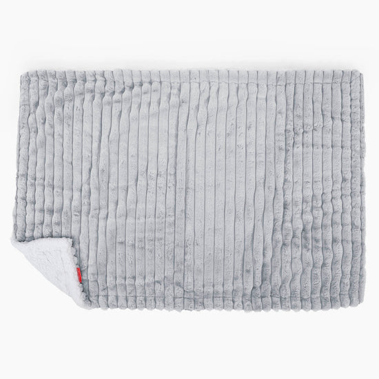 Plaid / Coperta Sherpa - Velluto Felpato Ultra Morbido Azzurro Uovo di Anatra3