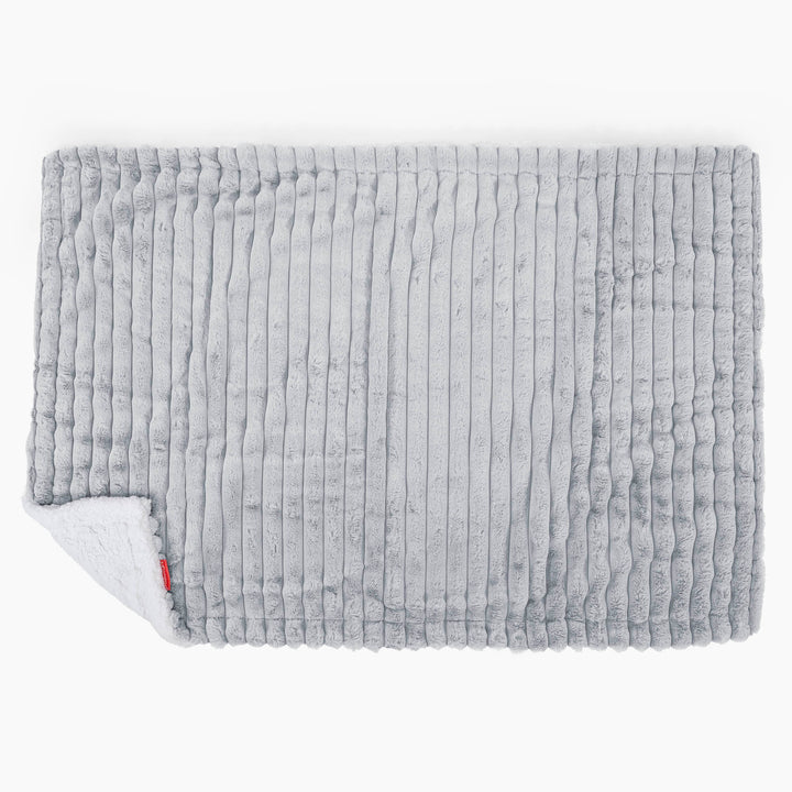 Plaid / Coperta Sherpa - Velluto Felpato Ultra Morbido Azzurro Uovo di Anatra3