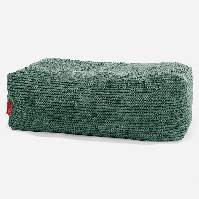 Poggiapiedi Grande - Pompon Verde Muschio 01