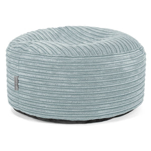 Lounge Pug Louis Pouf Divano 3 posti Velluto a Coste Verde Foresta- Big