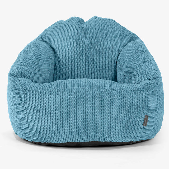 Poltrona a Sacco Bubble - Pompon Egeo Blu 01