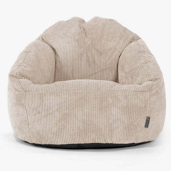Poltrona a Sacco Bubble - Pompon Panna 01