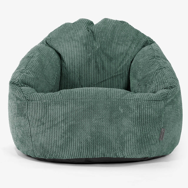 Poltrona a Sacco Bubble - Pompon Verde Muschio 01