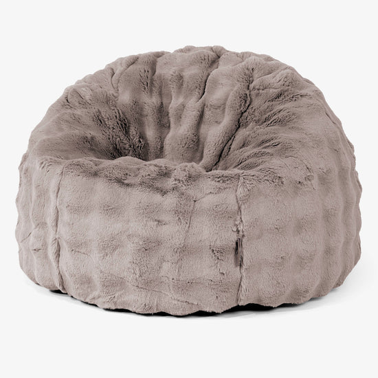 Poltrona Sacco 'Classico' - Pelliccia Sintetica a Bolle Visone 02